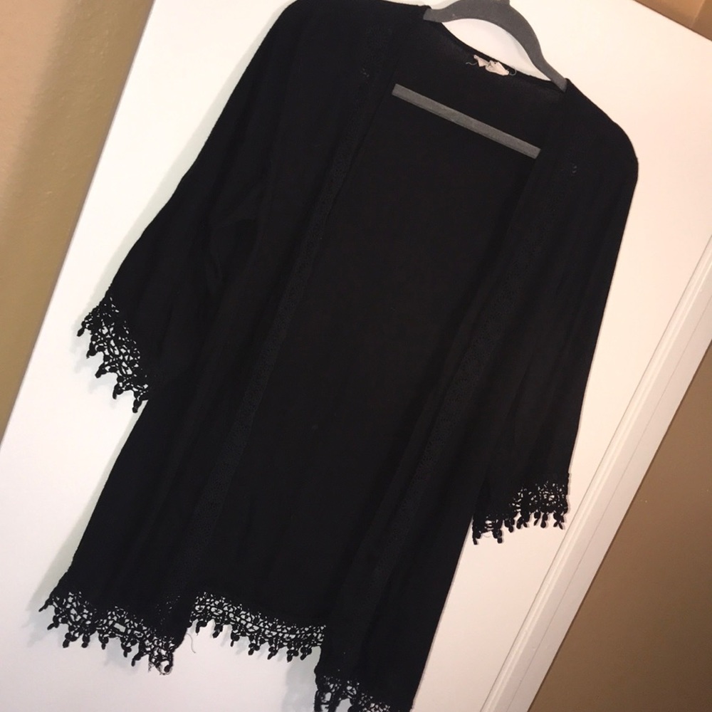 Bathing suit cover/cardigan